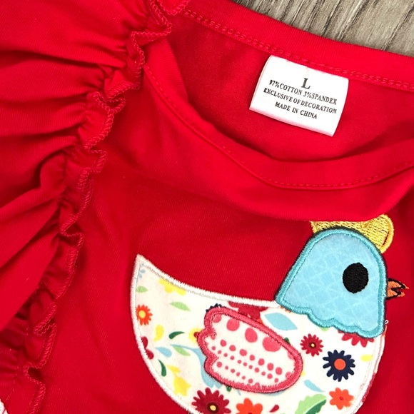 Girl Boutique Red Chick Dress - Picture 3 of 3